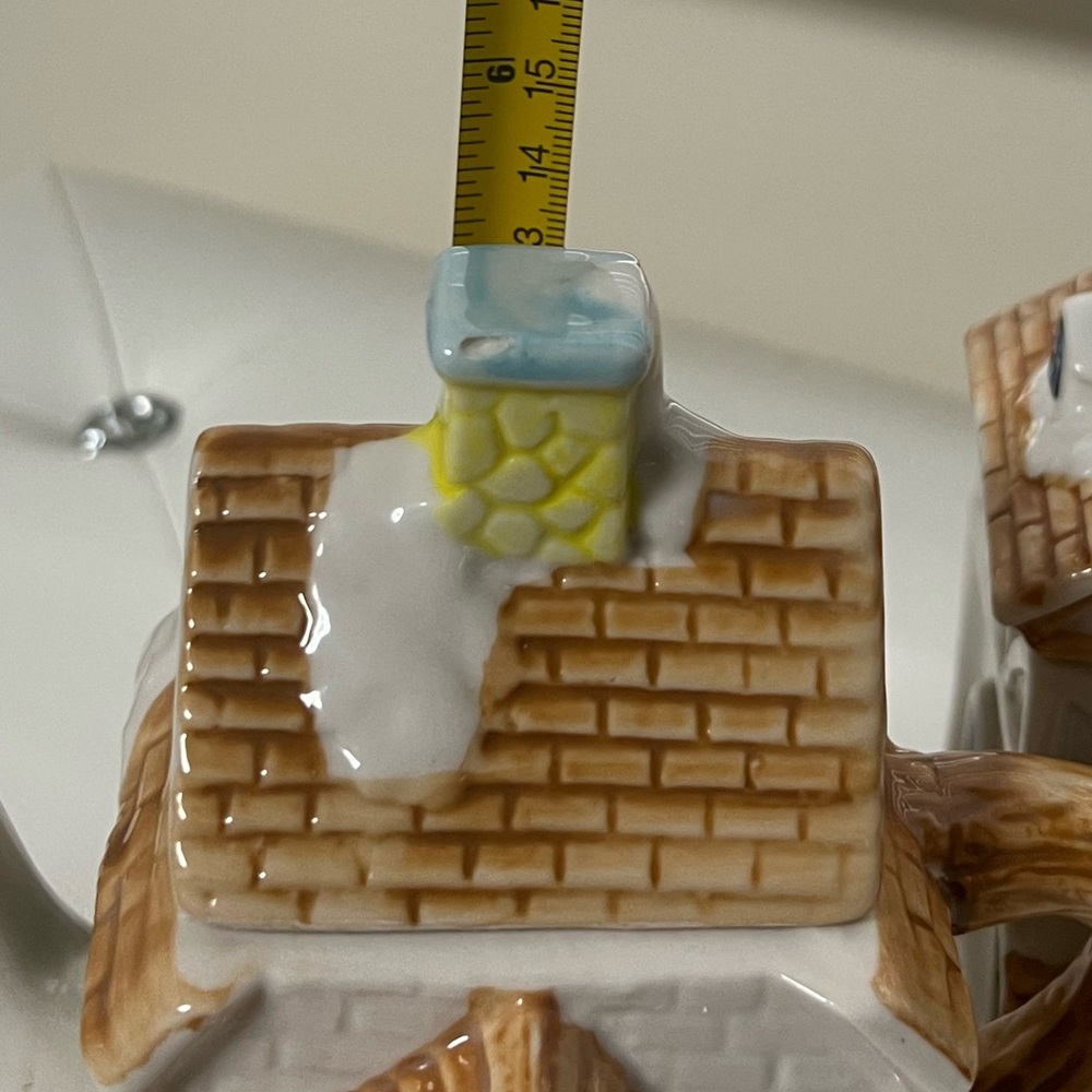 Cream & Sugar Beautiful Fairy Houses Set.🧚‍♂️ 🧚‍♀️ - Picture 12 of 12